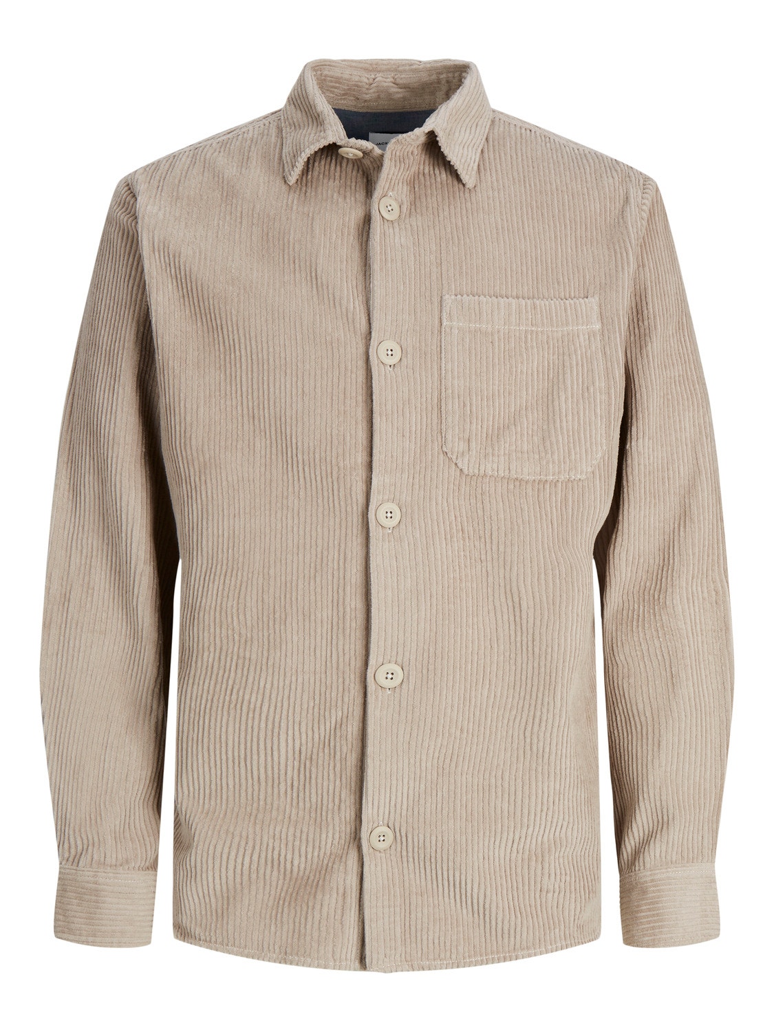 Jack & Jones Comfort Fit Overshirt -Crockery - 12236938