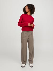 JJXX Regular Fit Fold up hems Trousers -Brindle - 12236944