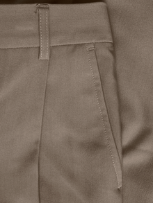 JJXX Regular Fit Fold up hems Trousers -Brindle - 12236944