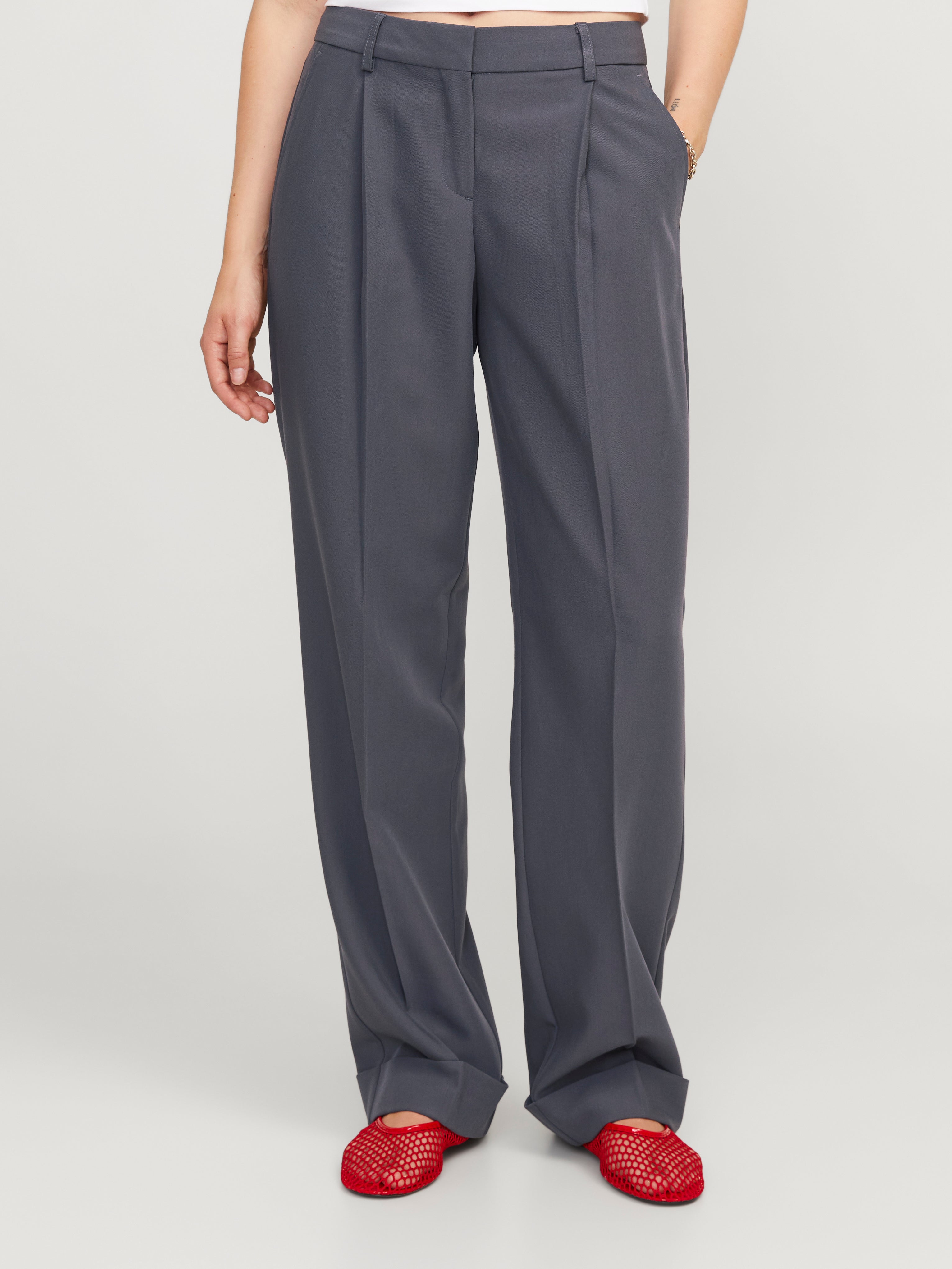 Thumbnail - Jxlina Fold-up Klassische Hosen