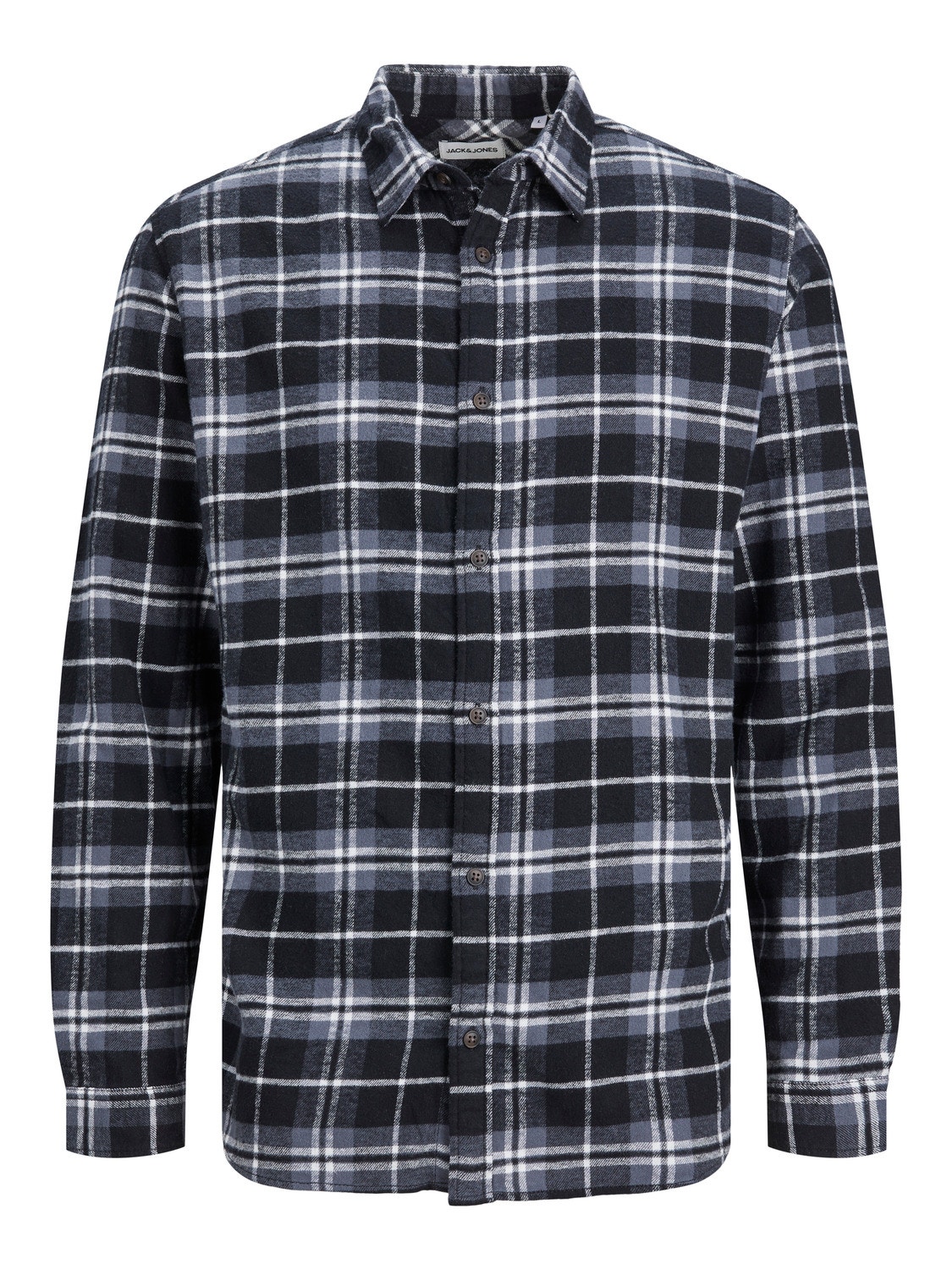 Jack & Jones Slim Fit Checked shirt -Ombre Blue - 12237039