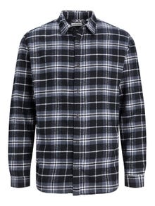 Jack & Jones Slim Fit Rutig skjorta -Ombre Blue - 12237039
