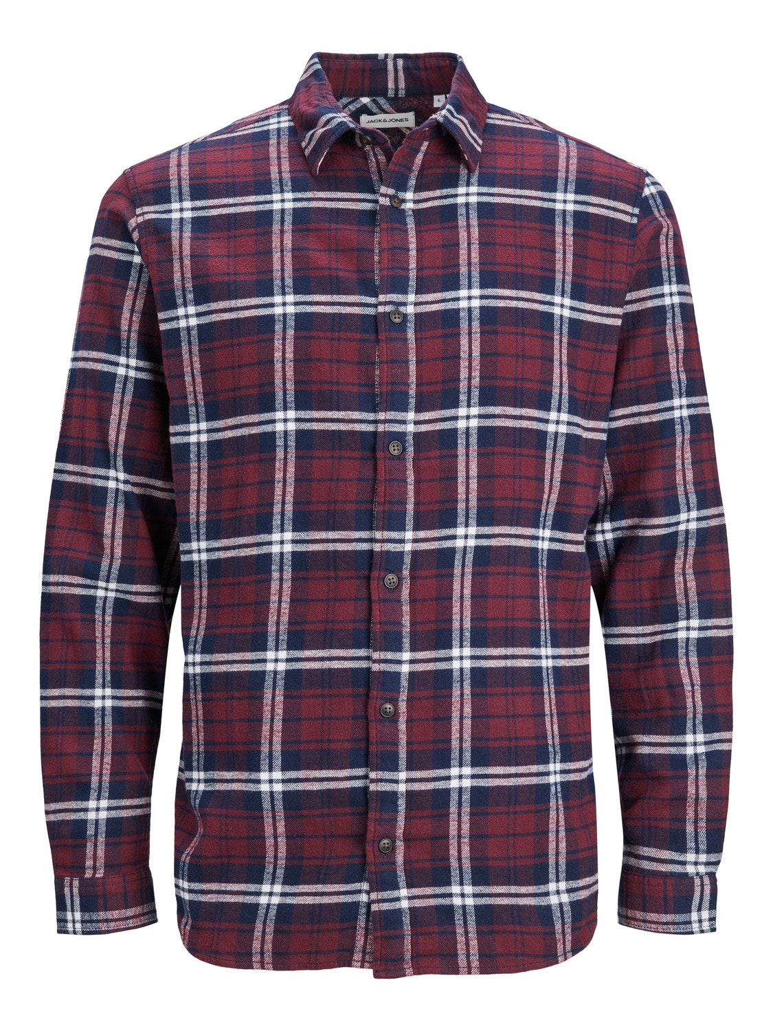 Jack & Jones Slim Fit Checked shirt -Port Royale - 12237039