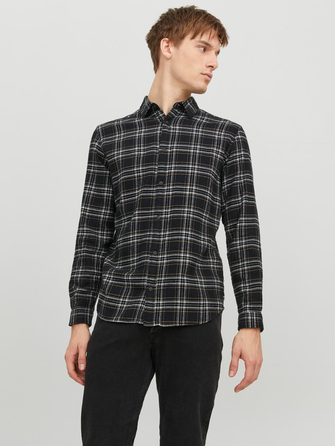 Jack and best sale jones black shirt