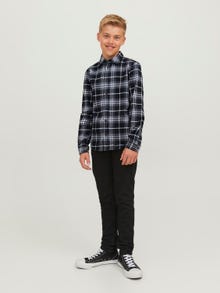 Jack & Jones Checked shirt For boys -Ombre Blue - 12237063