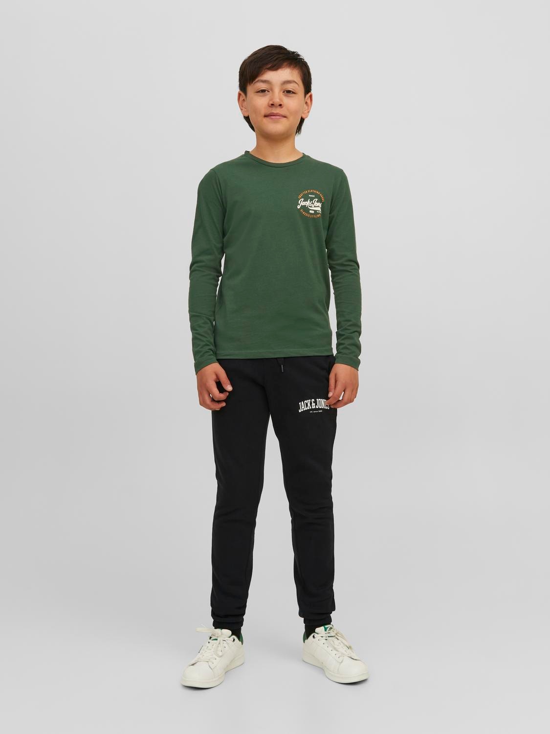 Jack & Jones Logo T-skjorte For gutter -Mountain View - 12237098