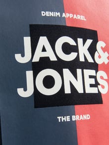 Jack & Jones Logó Kapucnis felső Ifjúsági -Black - 12237105