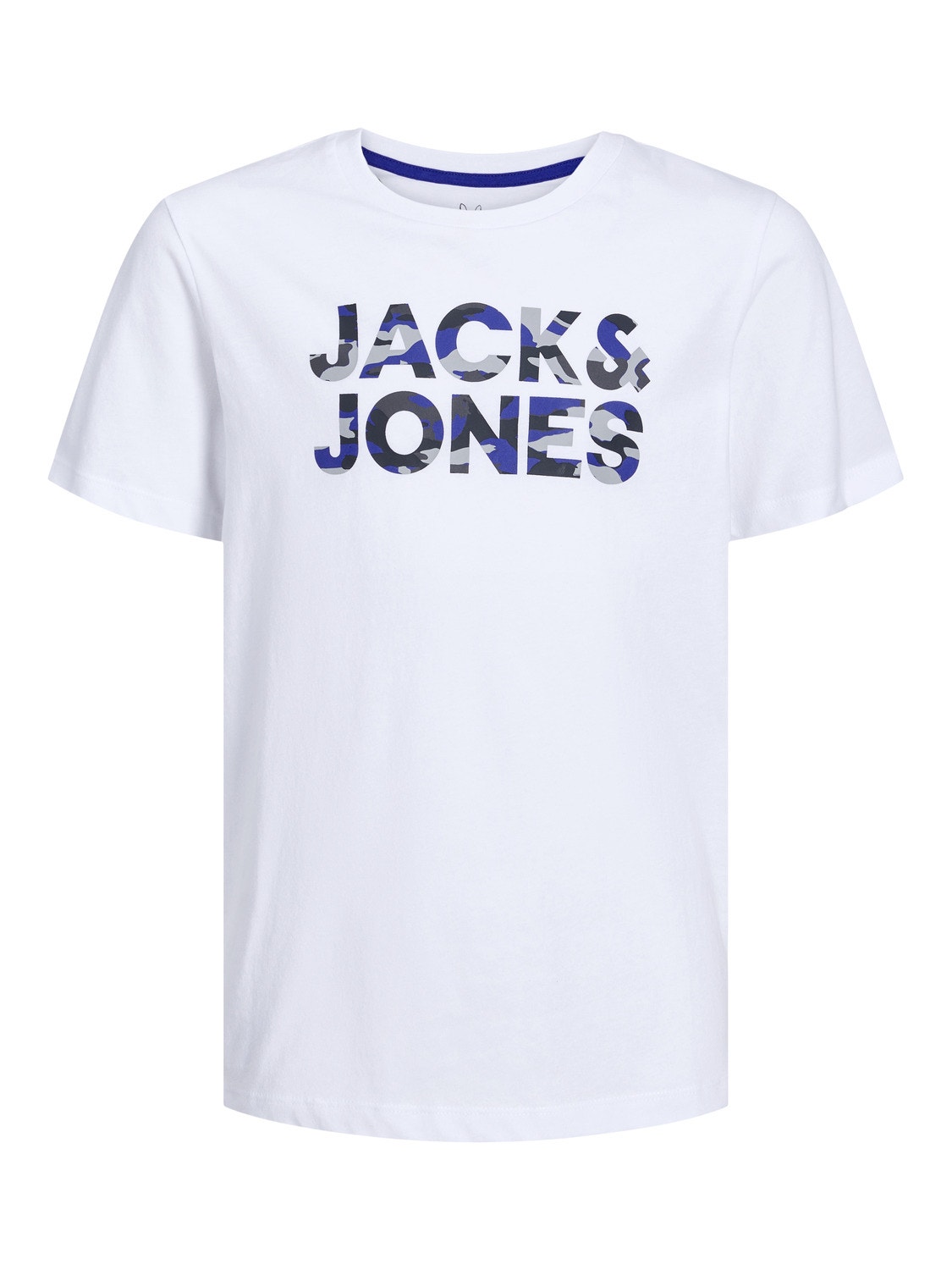 Jack & Jones Logotipas Marškinėliai For boys -White - 12237106