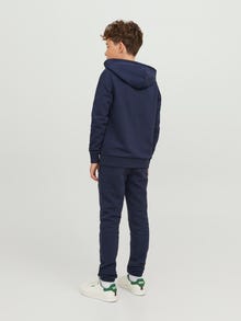 Jack & Jones Logo Hoodie For boys -Navy Blazer - 12237172