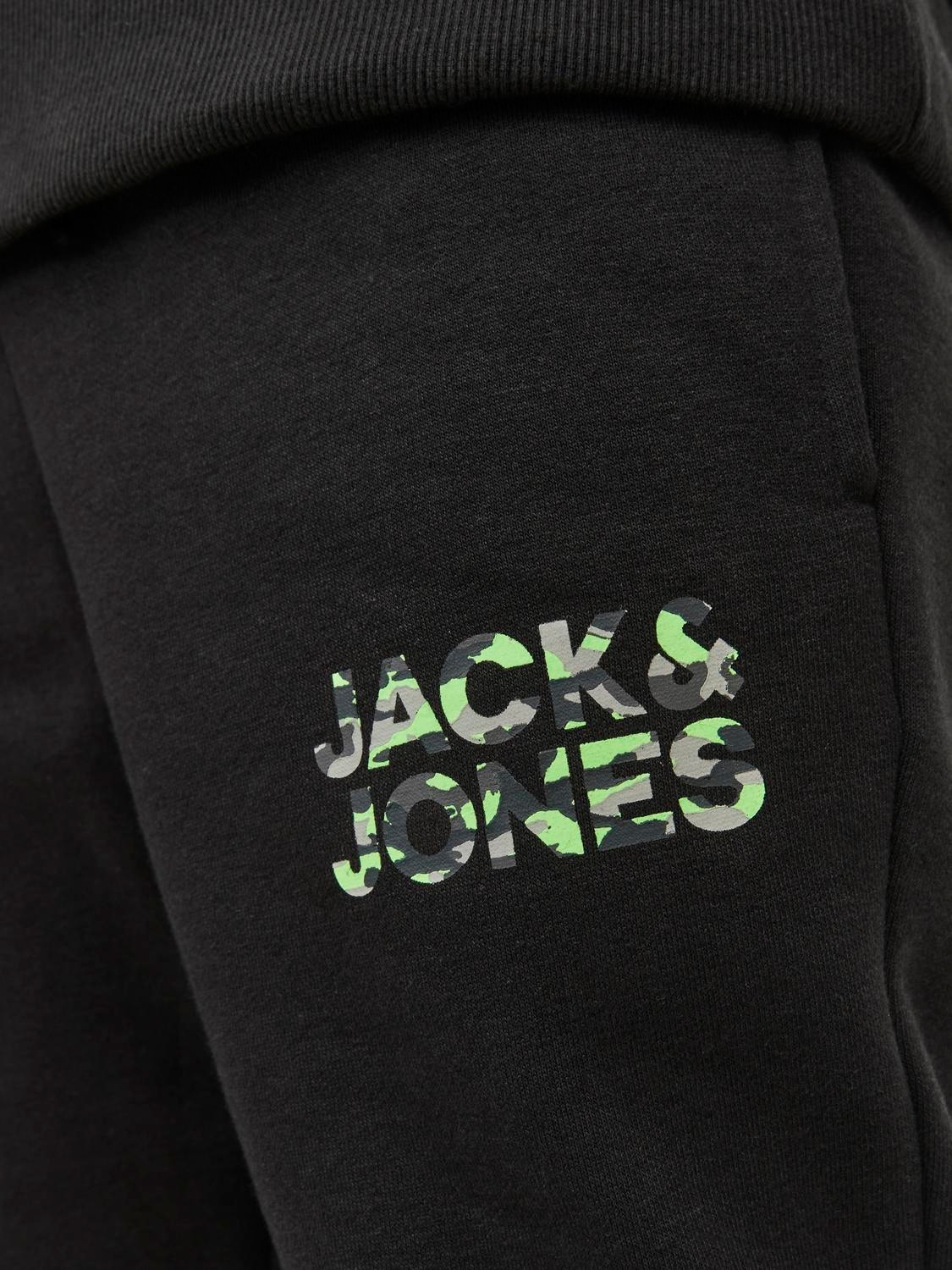 Jack & Jones Pantalon de survêtement Regular Fit Pour les garçons -Black - 12237173