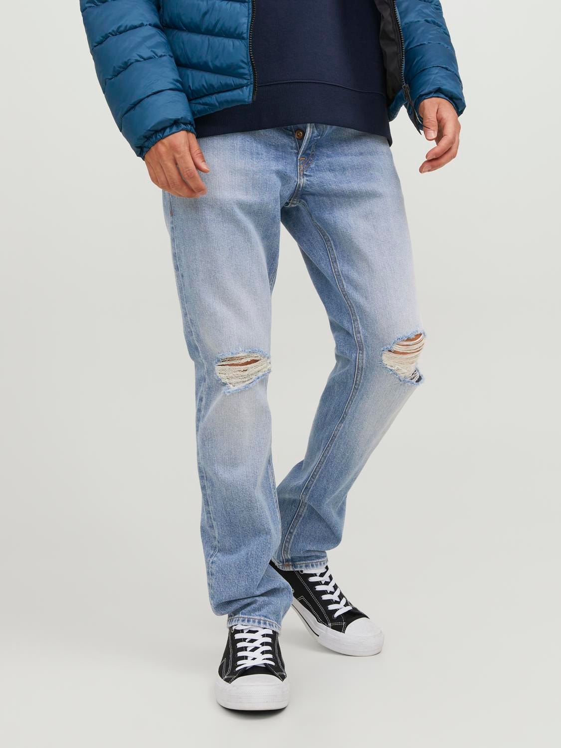Jack & Jones JJITIM JJORIGINAL SBD 884 Slim fit jeans -Blue Denim - 12237298