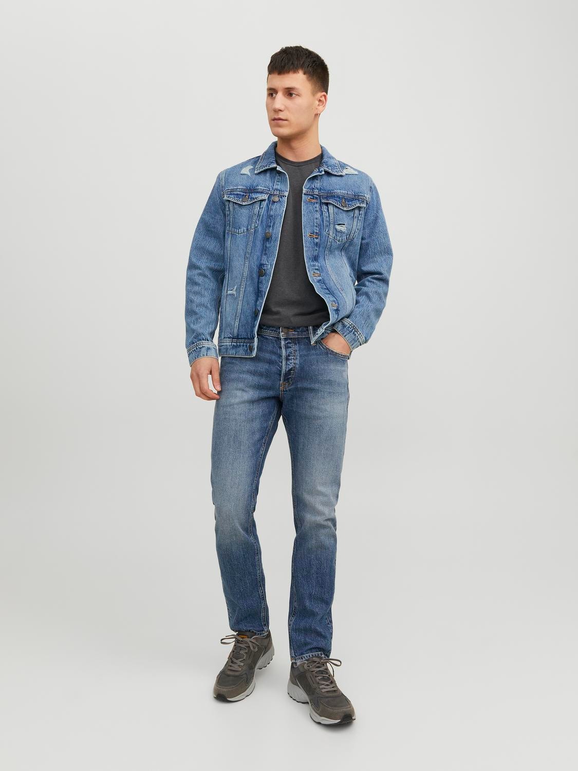 Jack & Jones JJITIM JJORIGINAL SBD 984 Jeans Slim Fit -Blue Denim - 12237299