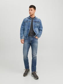 Jack & Jones JJITIM JJORIGINAL SBD 984 Slim Fit Jeans -Blue Denim - 12237299