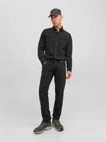 Jack & Jones JJIGLENN JJICON GE 542 Jeans Slim Fit -Black Denim - 12237324