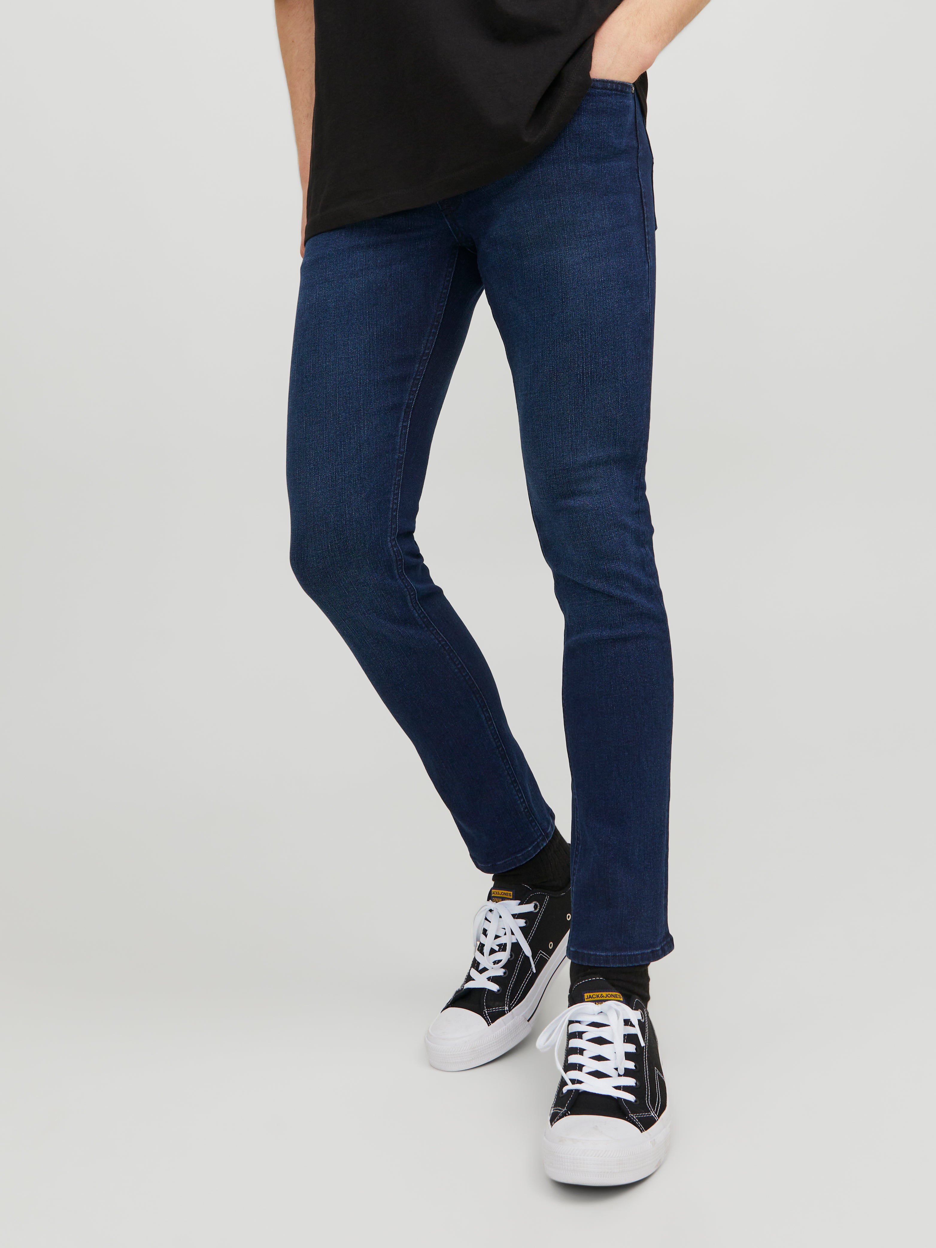 Jack & Jones JJIGLENN JJORIGINAL MF 775 Vaqueros de corte slim -Blue Denim - 12237358