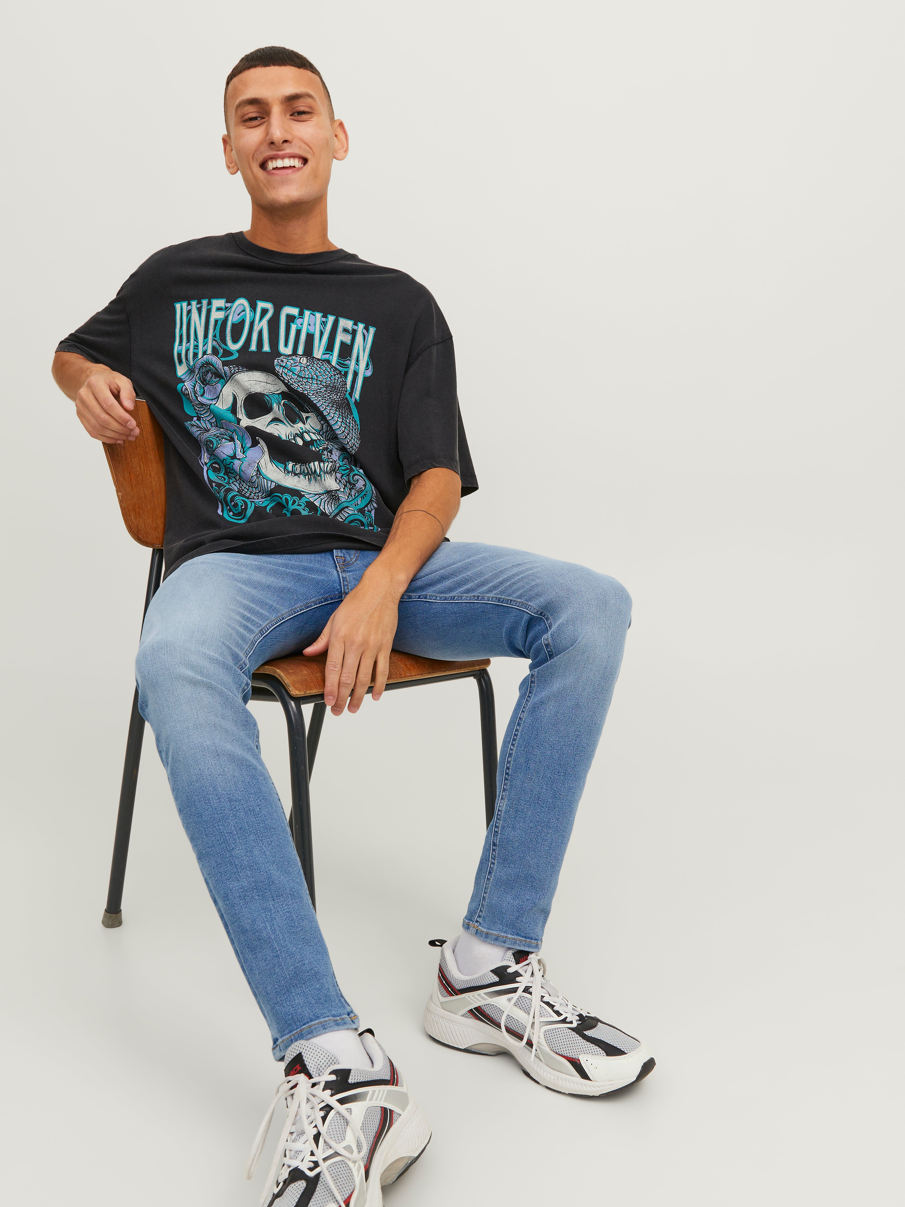 Jack & Jones JJILIAM JJORIGINAL MF 770 Skinny fit jeans -Blue Denim - 12237359