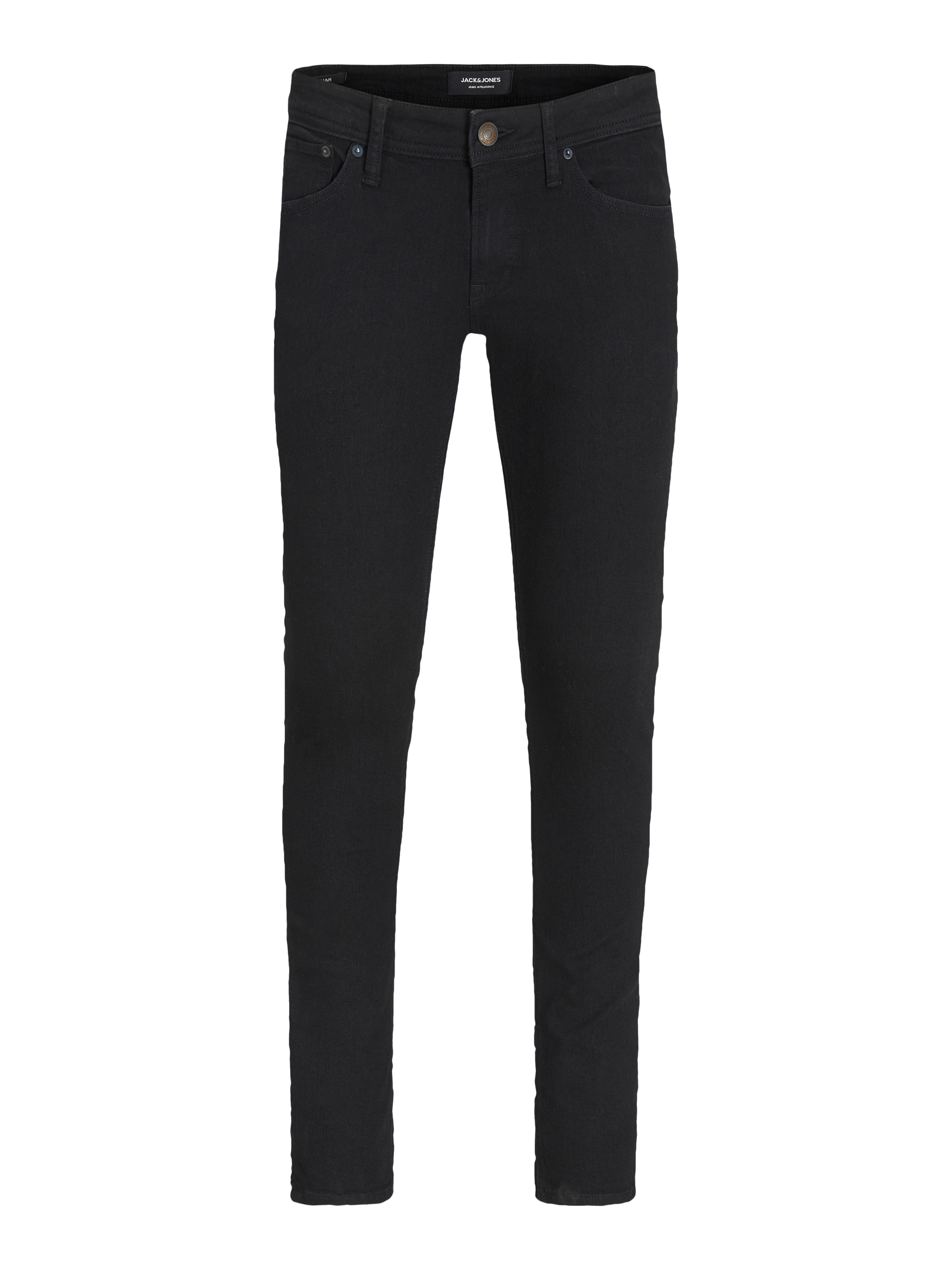 Jack & Jones Heren Jeansbroek Black Denim 31/32 - Comfortabele Bestseller Van Biologisch Katoen