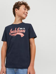 Jack & Jones Camiseta Estampado Para chicos -Navy Blazer - 12237367