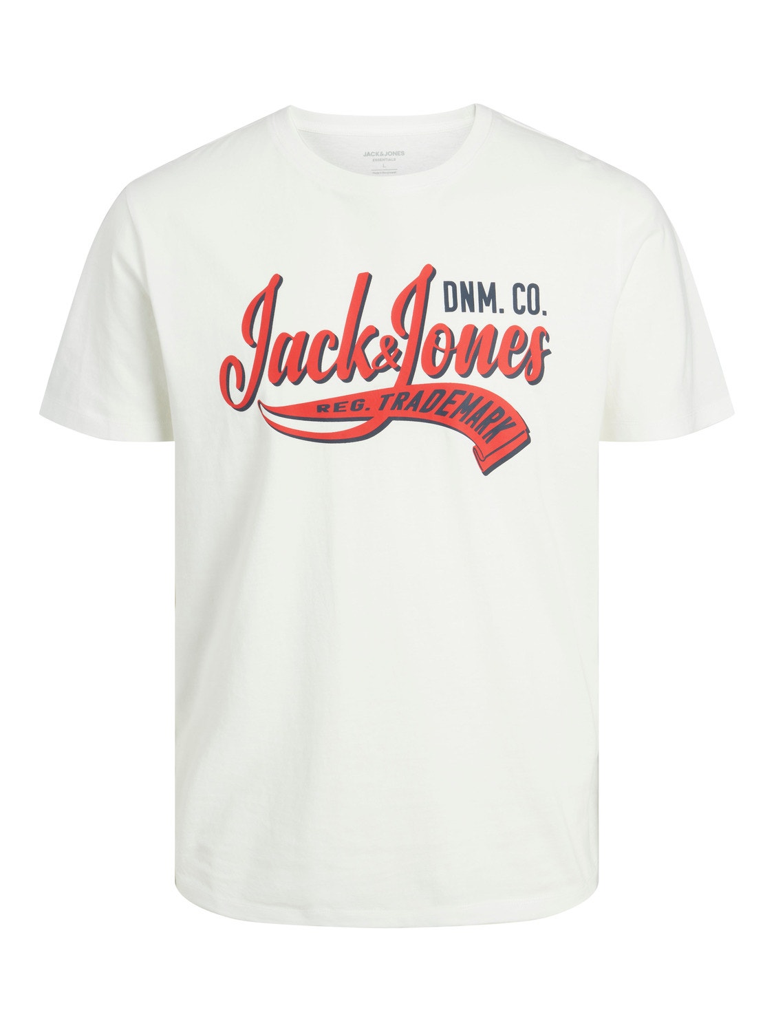 Jack & Jones Trükitud T-särk Junior -Cloud Dancer - 12237367