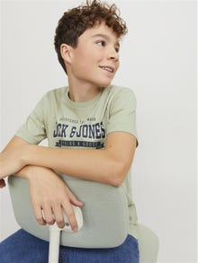 Jack & Jones Bedrukt T-shirt Voor jongens -Desert Sage - 12237367
