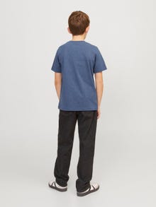 Jack & Jones Tryck T-shirt För pojkar -Ensign Blue - 12237367