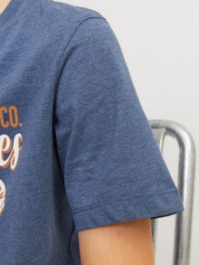 Jack & Jones Camiseta Estampado Para chicos -Ensign Blue - 12237367