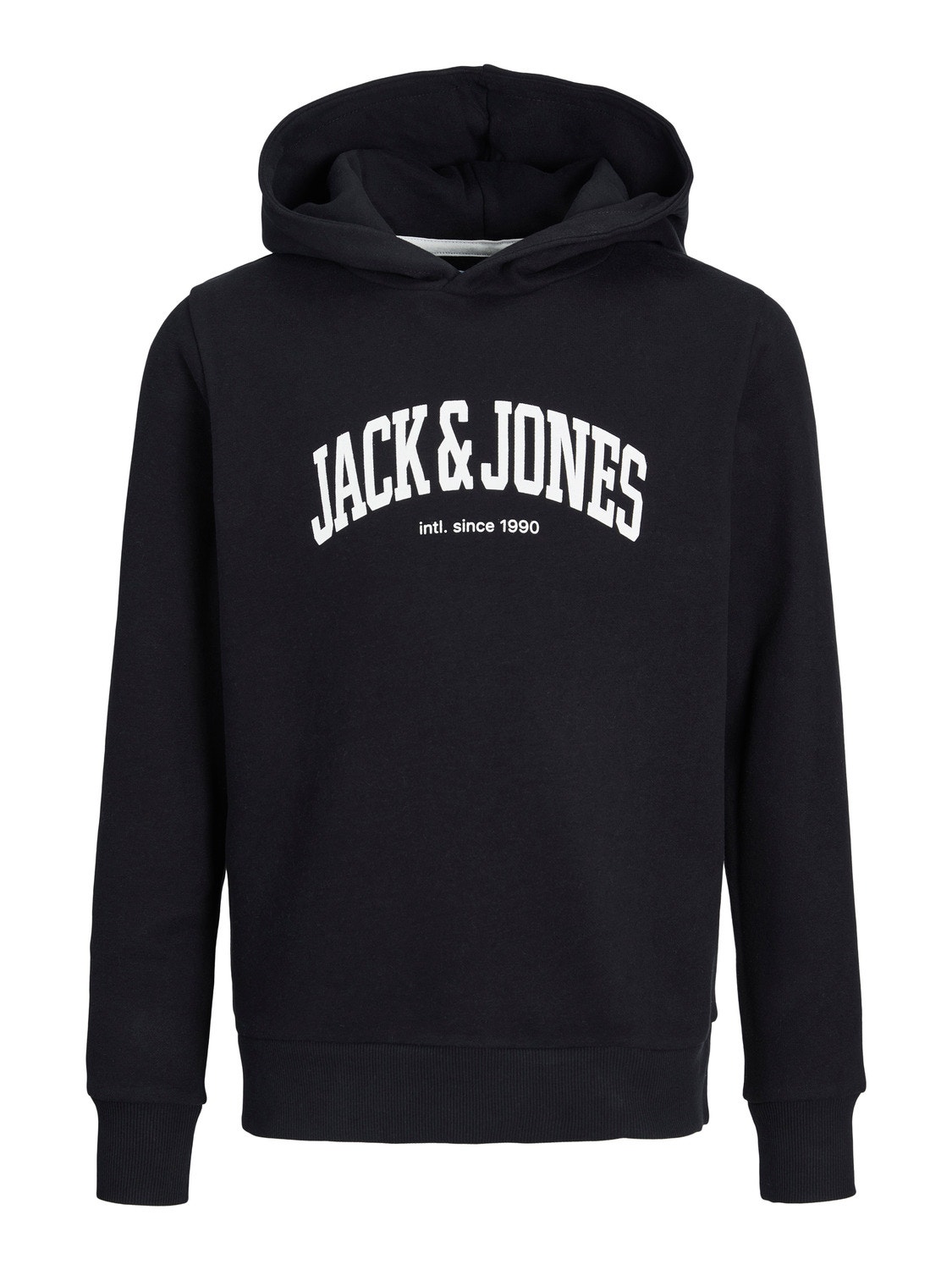Jack & Jones Logo Hettegenser For gutter -Black - 12237401