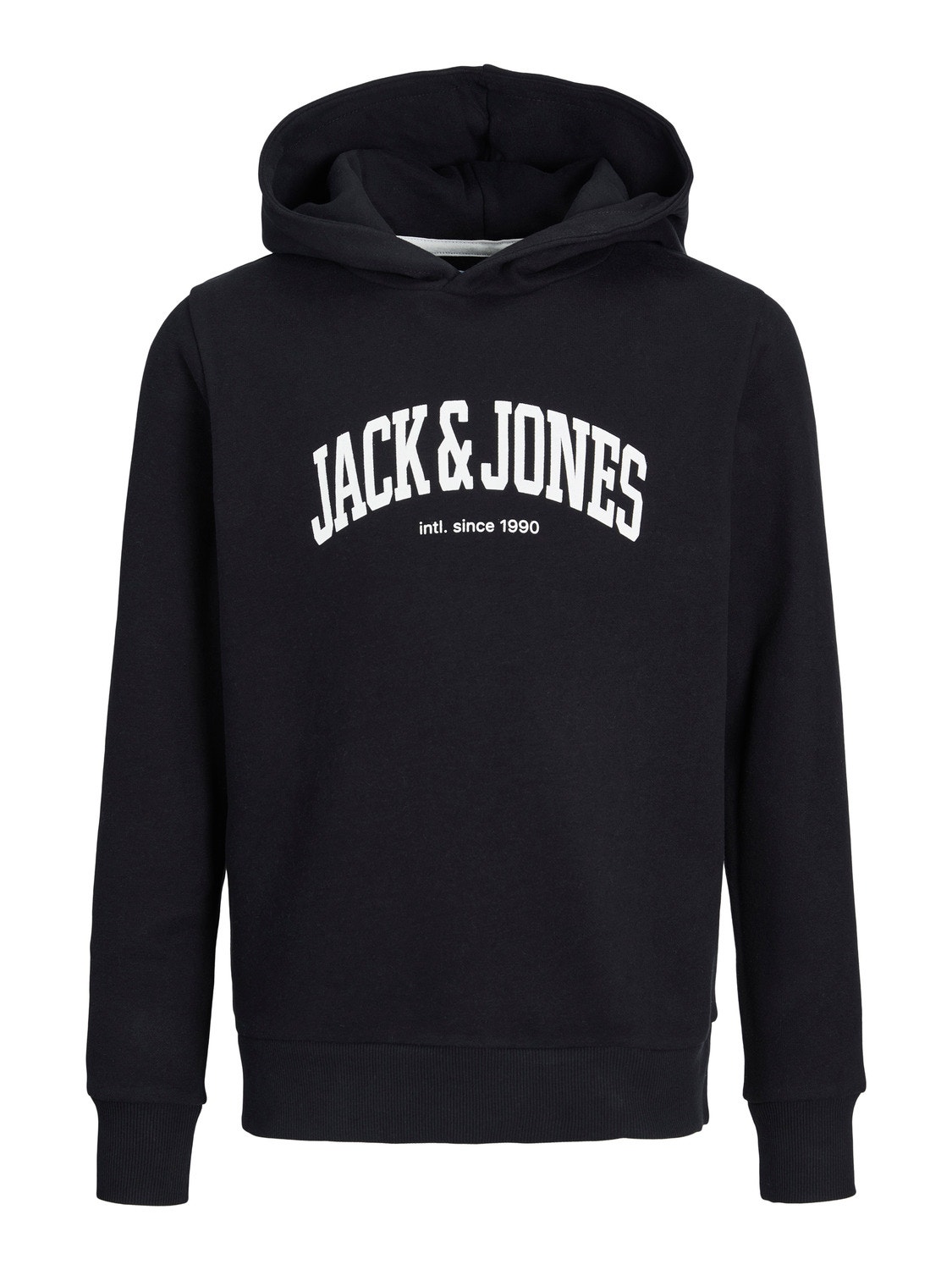 Jack & Jones Logo Kapuzenpullover Für jungs -Black - 12237401