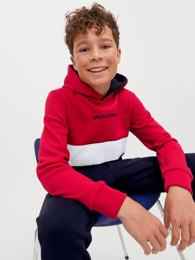 Jack & Jones Colour block Hoodie For boys - 12237402