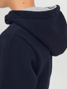 Jack & Jones Colour block Hoodie For boys -Navy Blazer - 12237402