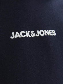 Jack & Jones Färgblockering Huvtröje För pojkar -Navy Blazer - 12237402