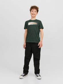 Jack & Jones Logo T-skjorte For gutter -Mountain View - 12237411