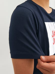 Jack & Jones Z logo T-shirt Junior -Navy Blazer - 12237411