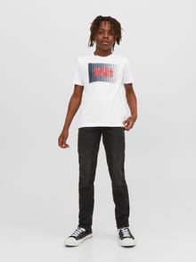 Jack & Jones Logo T-shirt Junior -White - 12237411