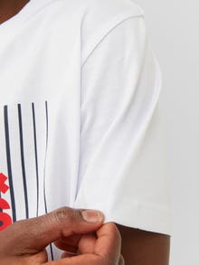 Jack & Jones Logo T-shirt Junior -White - 12237411