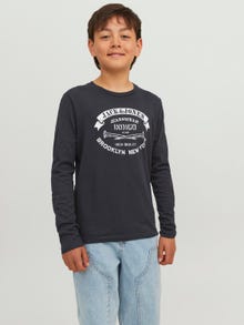 Jack & Jones Camiseta Logotipo Para chicos -Black - 12237416