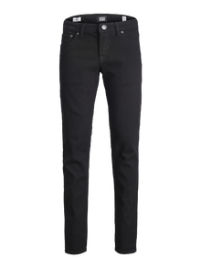 Jack & Jones JJIGLENN JJORIGINAL MF 072 NOOS JNR Jeansy o kroju slim fit Junior -Black Denim - 12237424