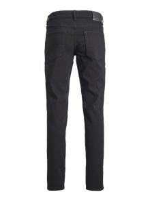 Jack & Jones JJIGLENN JJORIGINAL MF 072 NOOS JNR Jeansy o kroju slim fit Junior -Black Denim - 12237424