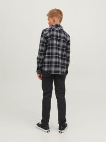 Jack & Jones JJIGLENN JJORIGINAL MF 072 NOOS JNR Jeansy o kroju slim fit Junior -Black Denim - 12237424