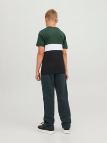 Jack & Jones Blokkfarge T-skjorte For gutter -Mountain View - 12237430