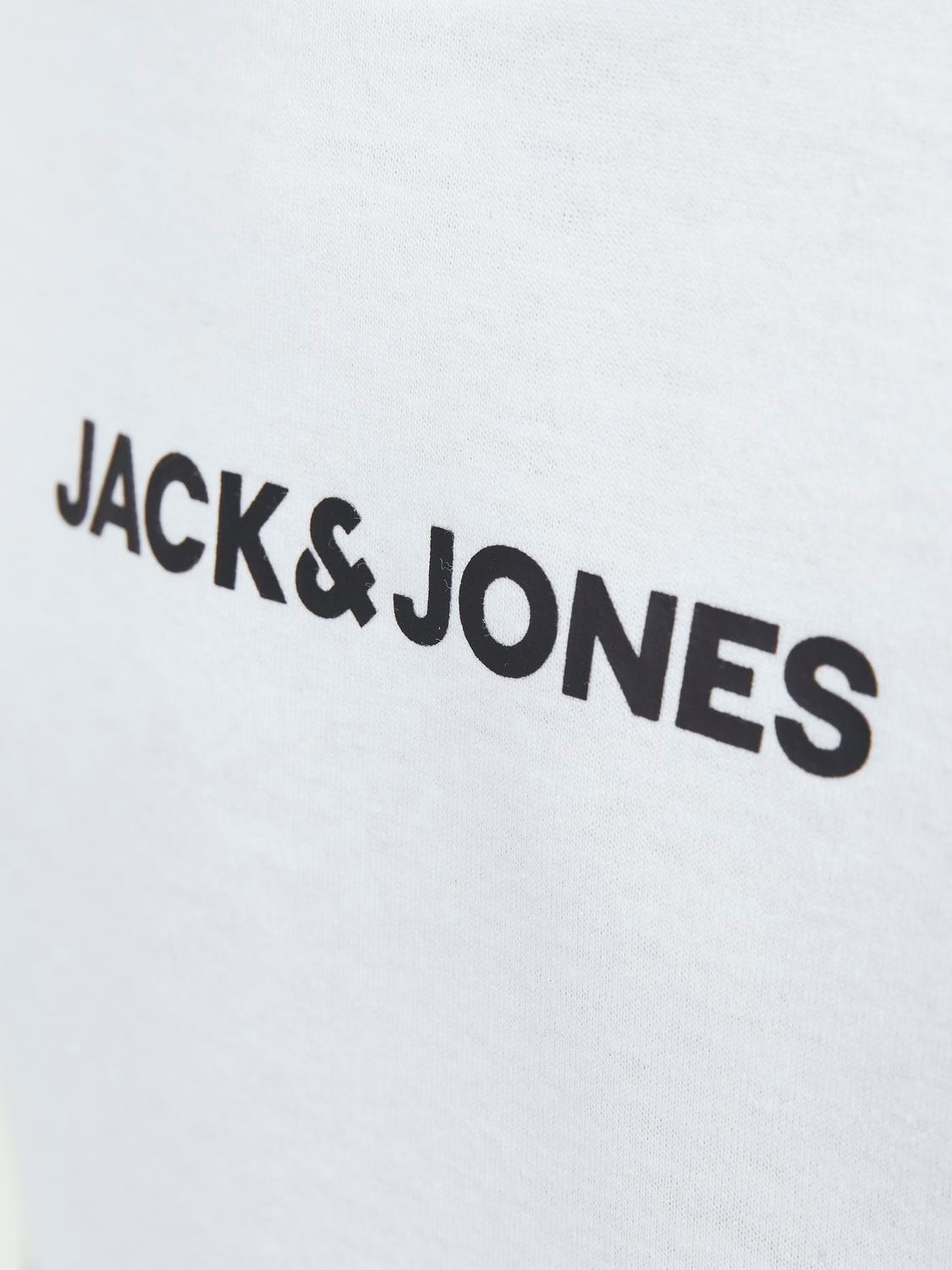 Jack & Jones T-shirt Con color block Per Bambino -White - 12237430
