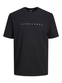 Jack & Jones Logotipas Marškinėliai Jaunimui -Black - 12237435