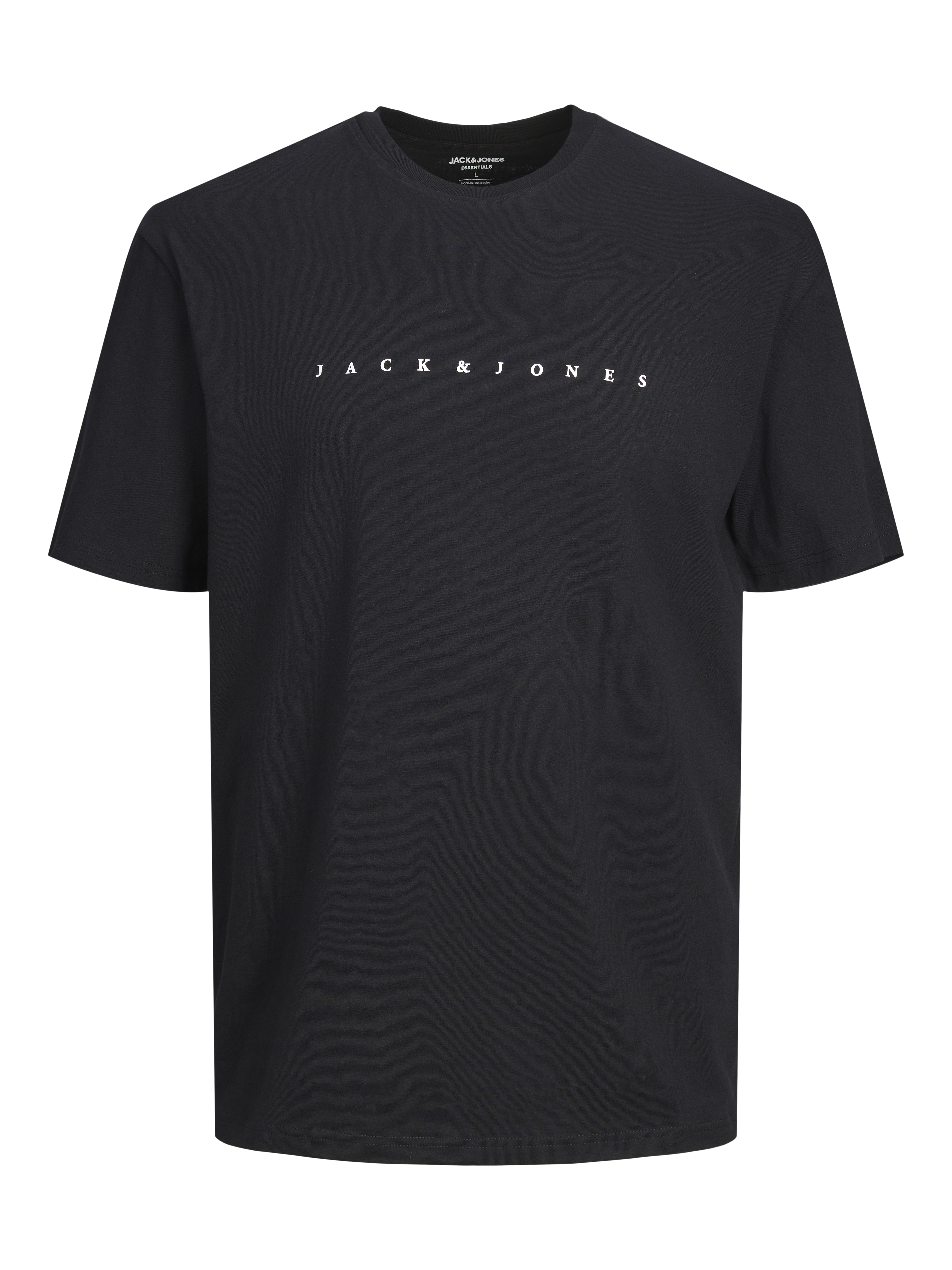 JACK & JONES Junior T-Shirt Logo - T-Shirt Garçon 100% Coton Manches Courtes
