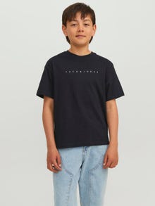 Jack & Jones Logotipas Marškinėliai For boys -Black - 12237435