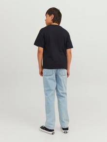 Jack & Jones Junior Logo T-paita -Black - 12237435