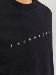 Jack & Jones Logotipas Marškinėliai For boys -Black - 12237435