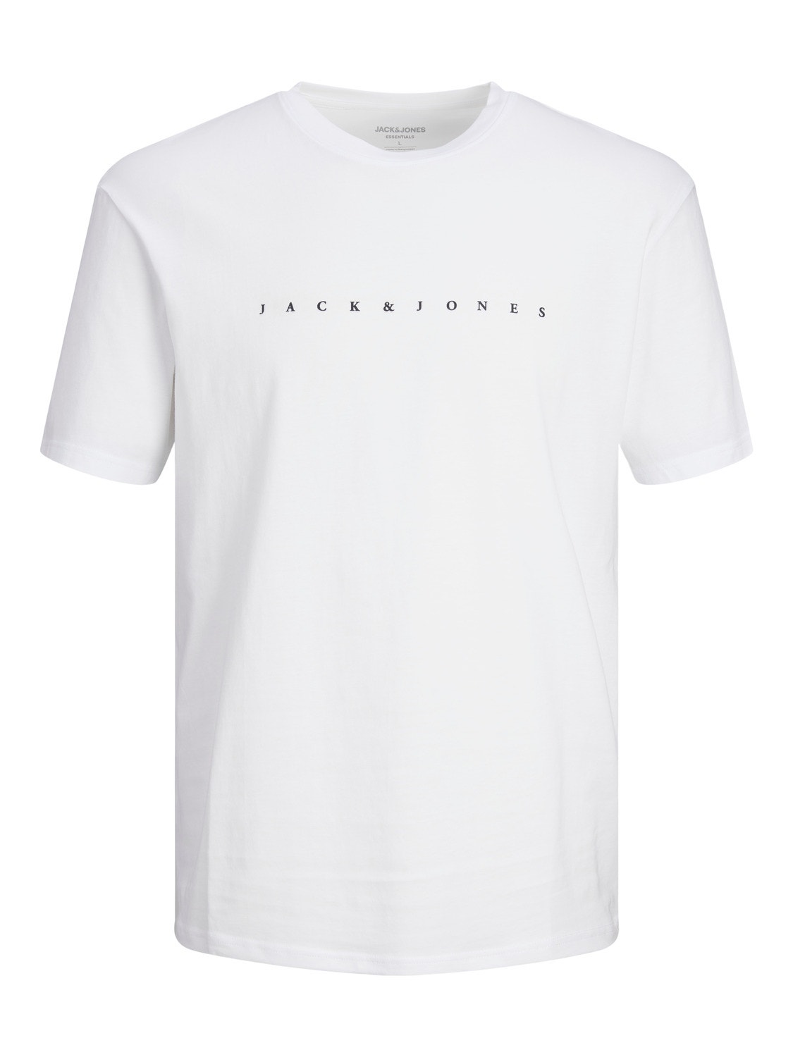 Jack & Jones Logo T-shirt Für jungs -White - 12237435