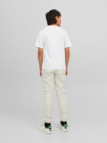 Jack & Jones Logo T-shirt Junior -White - 12237435