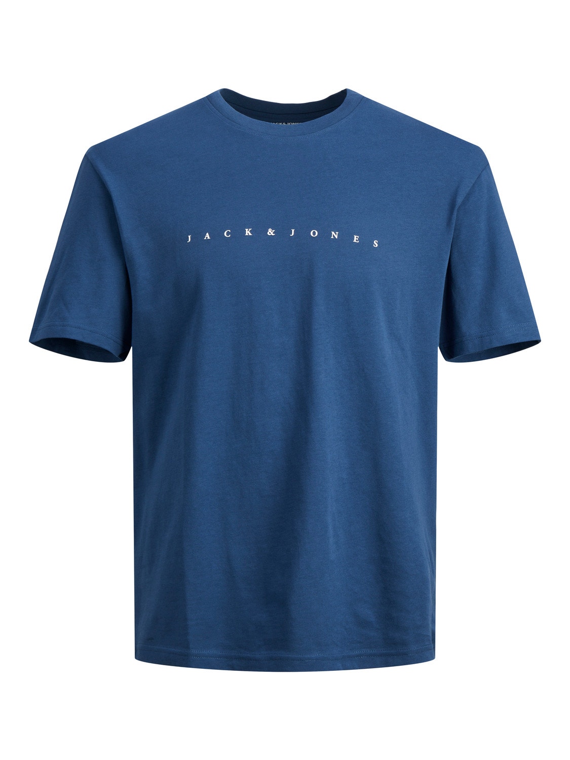 Jack & Jones Logo T-shirt Til drenge -Ensign Blue - 12237435
