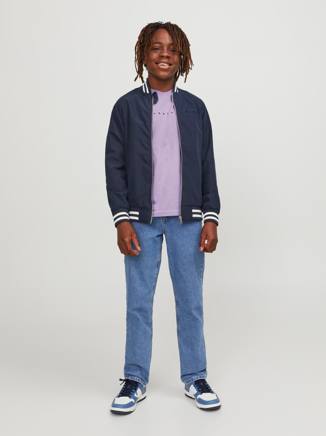 Jack & Jones Logotipas Marškinėliai For boys -Purple Rose - 12237435